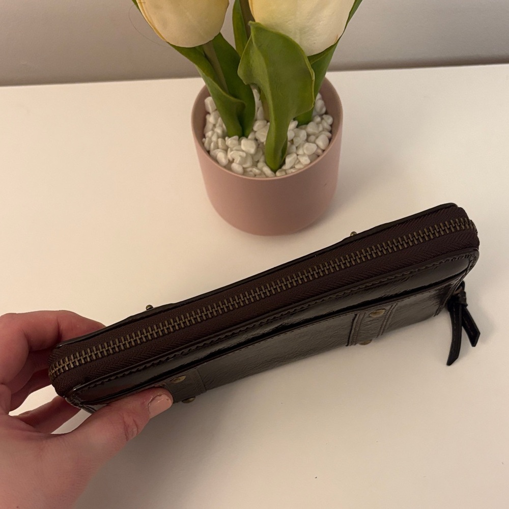 Coach Zoe Legacy Wallet Lavender Interior💜 - Picture 11 of 13